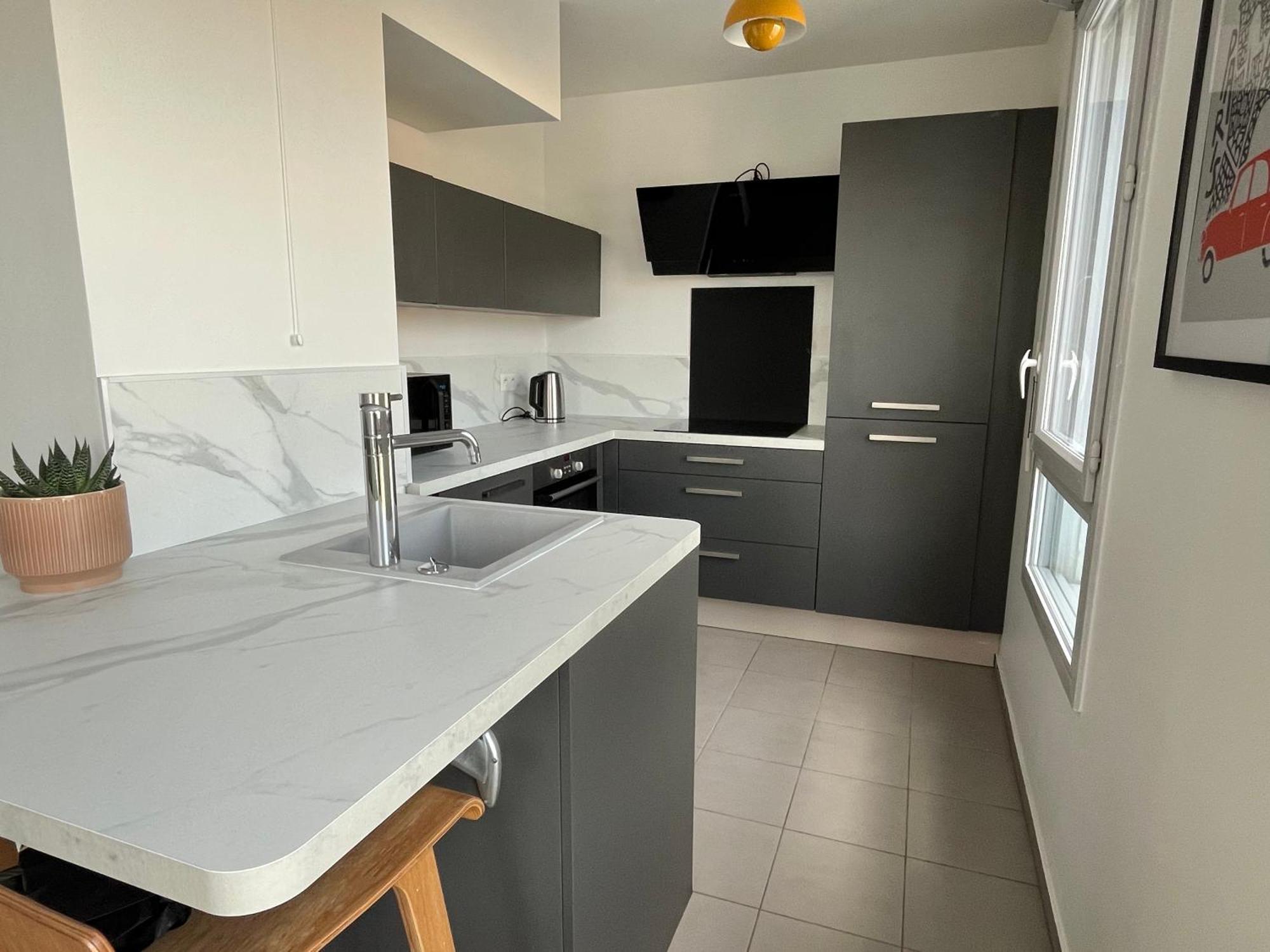 Appartement Les Portes Du Stade 圣但尼 外观 照片