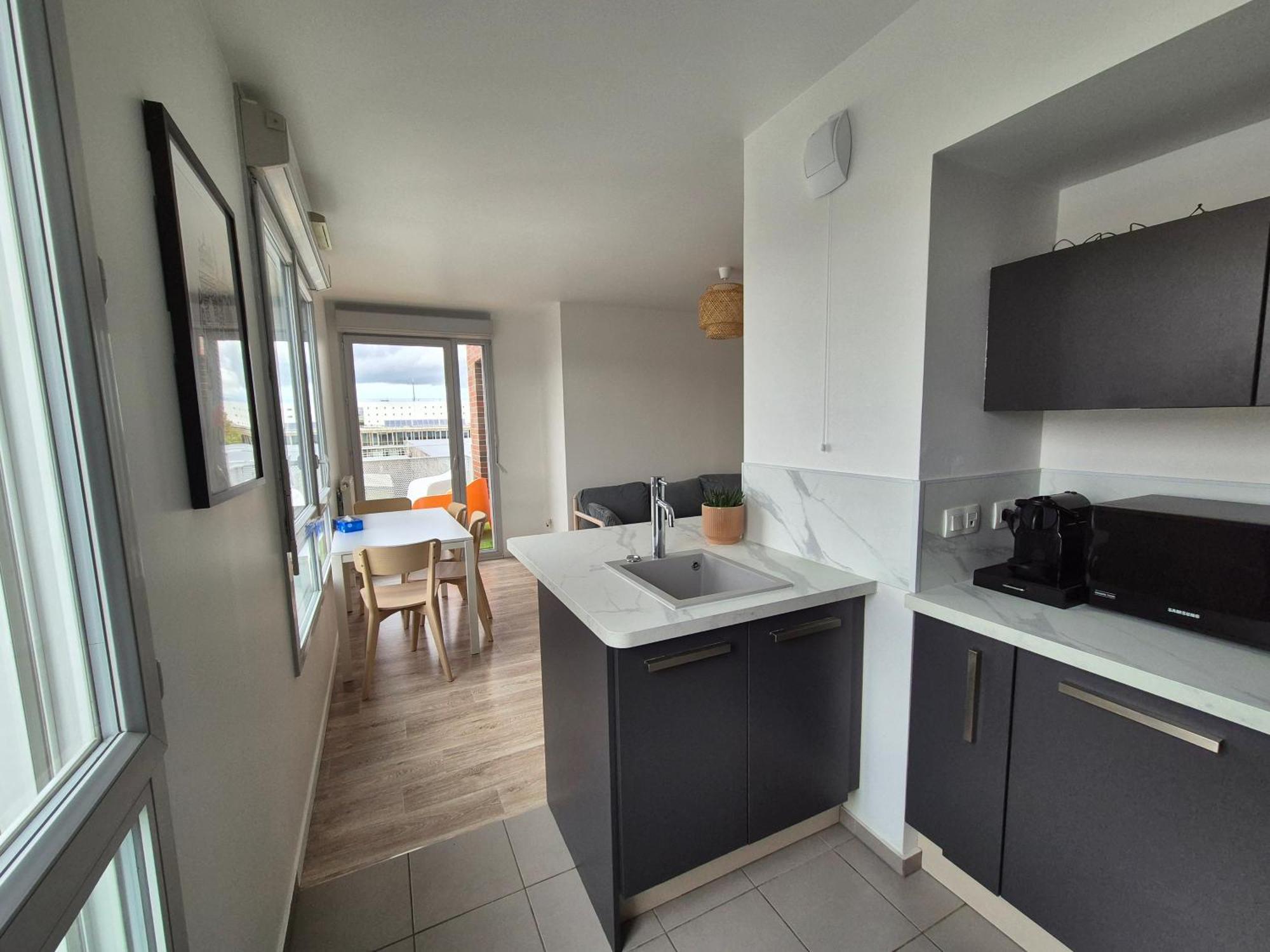 Appartement Les Portes Du Stade 圣但尼 外观 照片